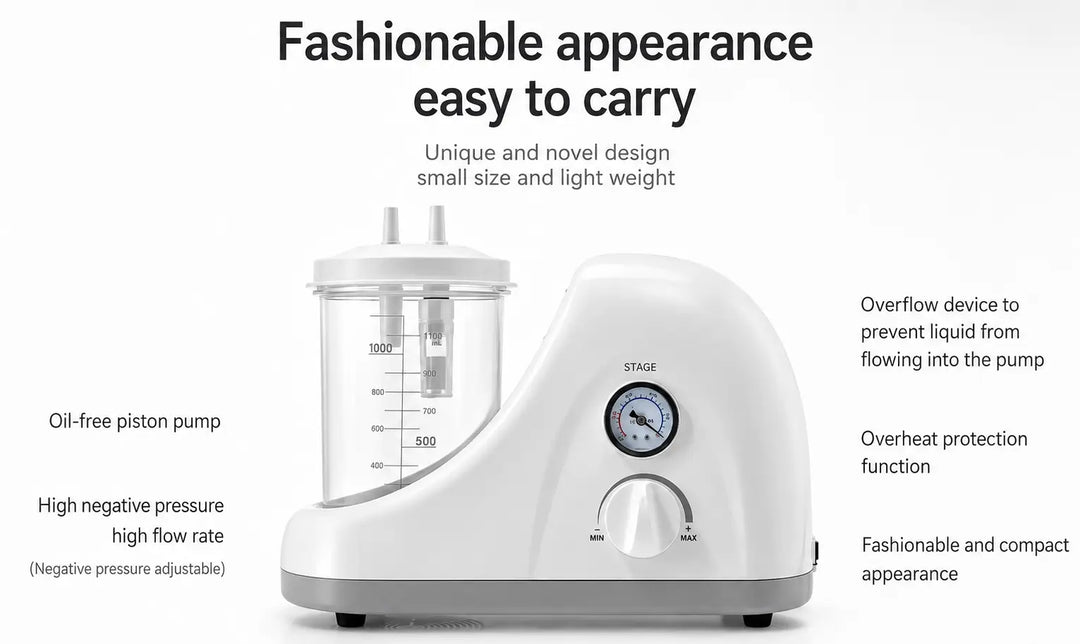 ADAE AD-1 portable dental suction unit