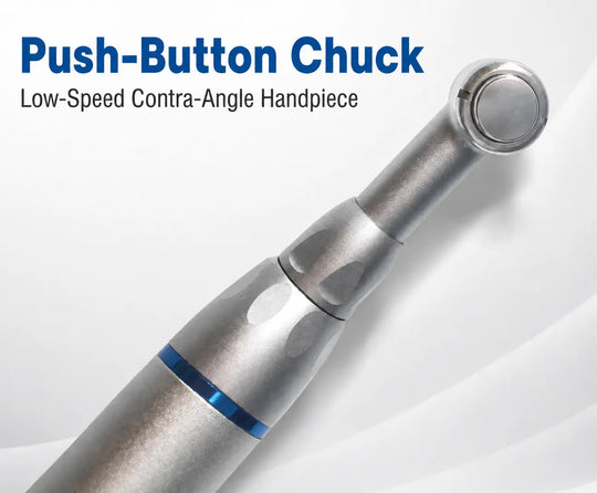 ADAE AD022 1:1 contra-angle push-button handpiece