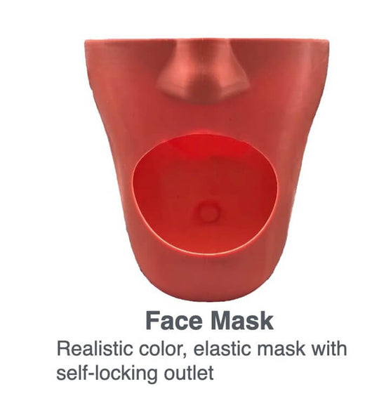 ADAE AD2 torso dental manikin phantom head (With straps)