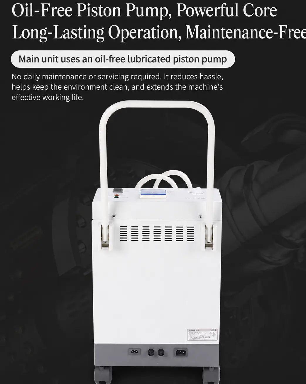 ADAE High-Power surgical  and dental suction unit – Dual Bottle (New release)