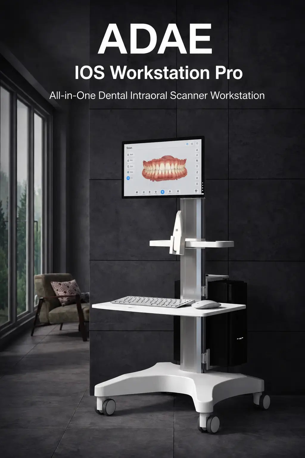 ADAE IOS Workstation Pro – All-in-One Intraoral Scanner Workstation