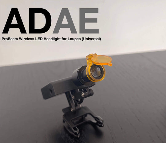 ADAE ProBeam Wireless LED Headlight for Loupes (Universal)