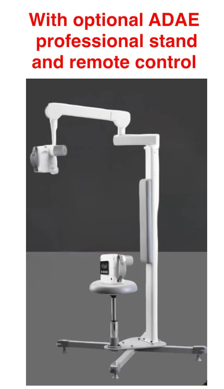 ADAE Pro 2 dental portable X-ray machine (with 2 X-ray tubes and optional stand)-New release