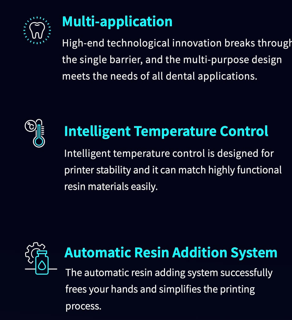 ADAE dental 3D printers (AD1 and AD2 models)-New release