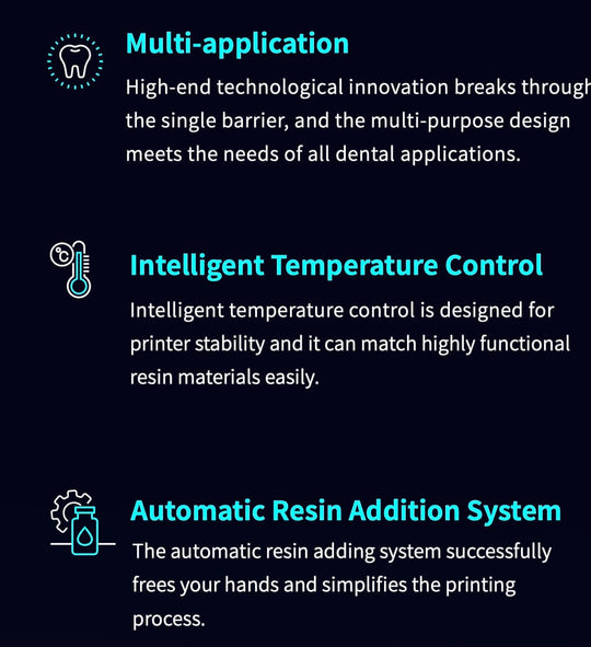 ADAE dental 3D printers (AD1 and AD2 models)-New release