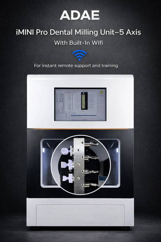 ADAE iMini Pro Dental milling unit-5 Axis (Dry and Wet Milling)
