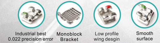 ADAE orthodontic brackets-Monoblock