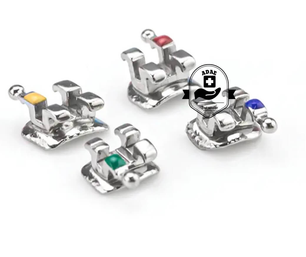 ADAE orthodontic brackets–Mesh base