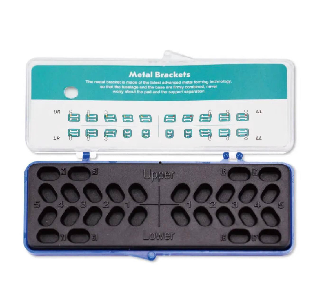 ADAE orthodontic brackets–Mesh base