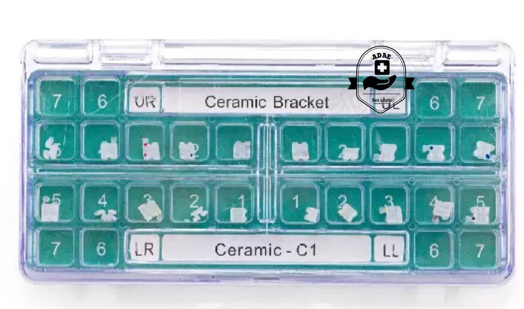 ADAE orthodontic ceramic self ligating brackets-Passive