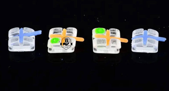 ADAE orthodontic sapphire brackets