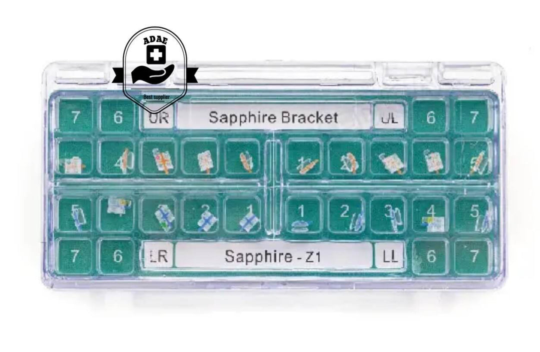 ADAE orthodontic sapphire brackets