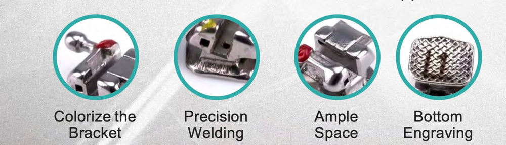 ADAE orthodontic self ligating brackets–Passive-AD1