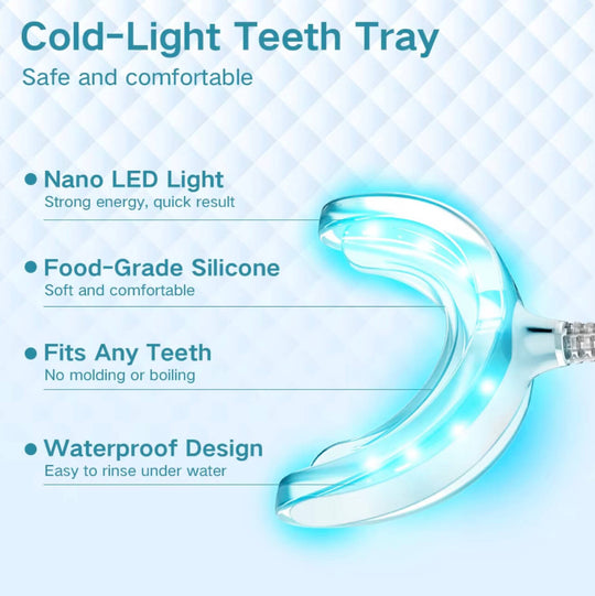 ADAE teeth whitening partner (with Nano Led Light)-New release