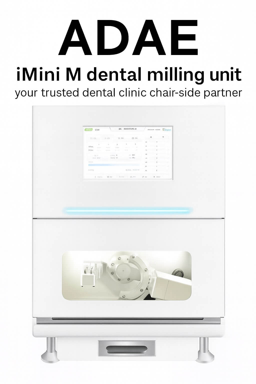 ADAE iMini M Dental Milling Unit (Dry and wet milling options available)