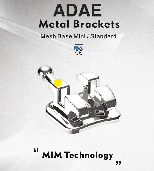 ADAE orthodontic brackets–Mesh base