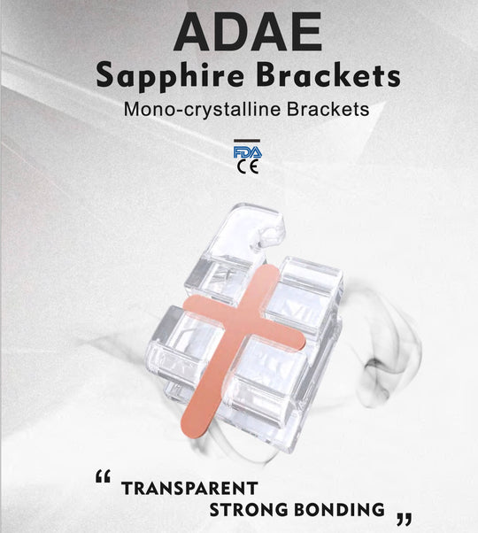 ADAE orthodontic sapphire brackets