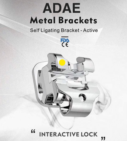 ADAE orthodontic self ligating brackets–Active