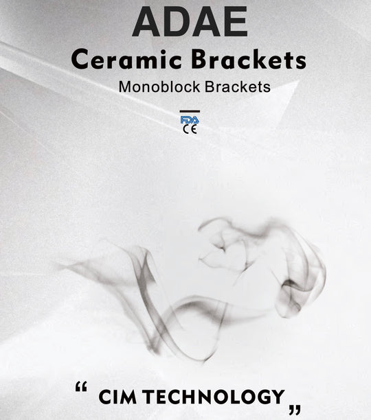 ADAE orthodontic ceramic brackets-Monoblock