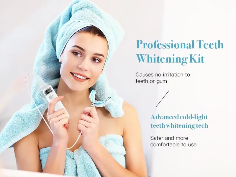 ADAE teeth whitening partner (with Nano Led Light)-New release