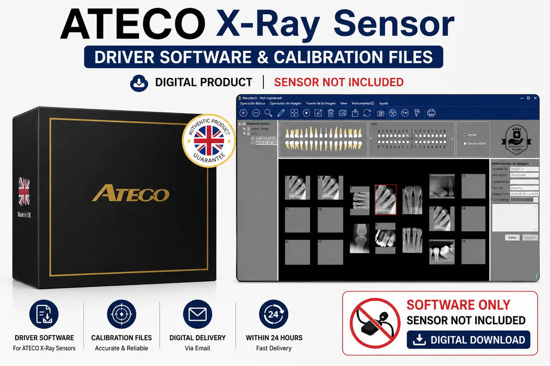 ATECO X-Ray Sensor Driver Software & Calibration Files – Sensor Not Included