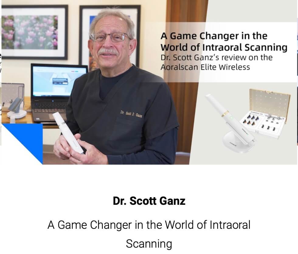 Shining 3D Aoralscan Elite Wireless intraoral scanner-New release