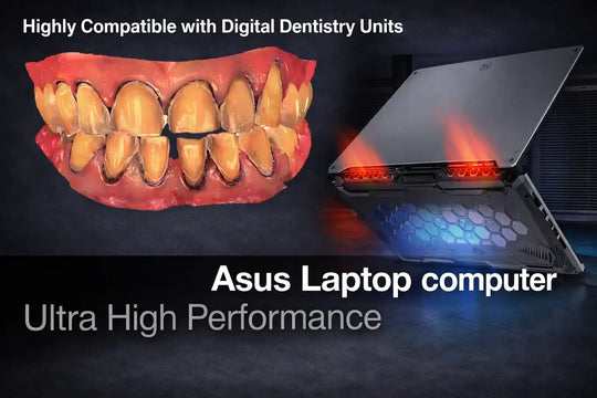 Asus i7-11370H laptop computer (Highly compatible with digital dentistry units)