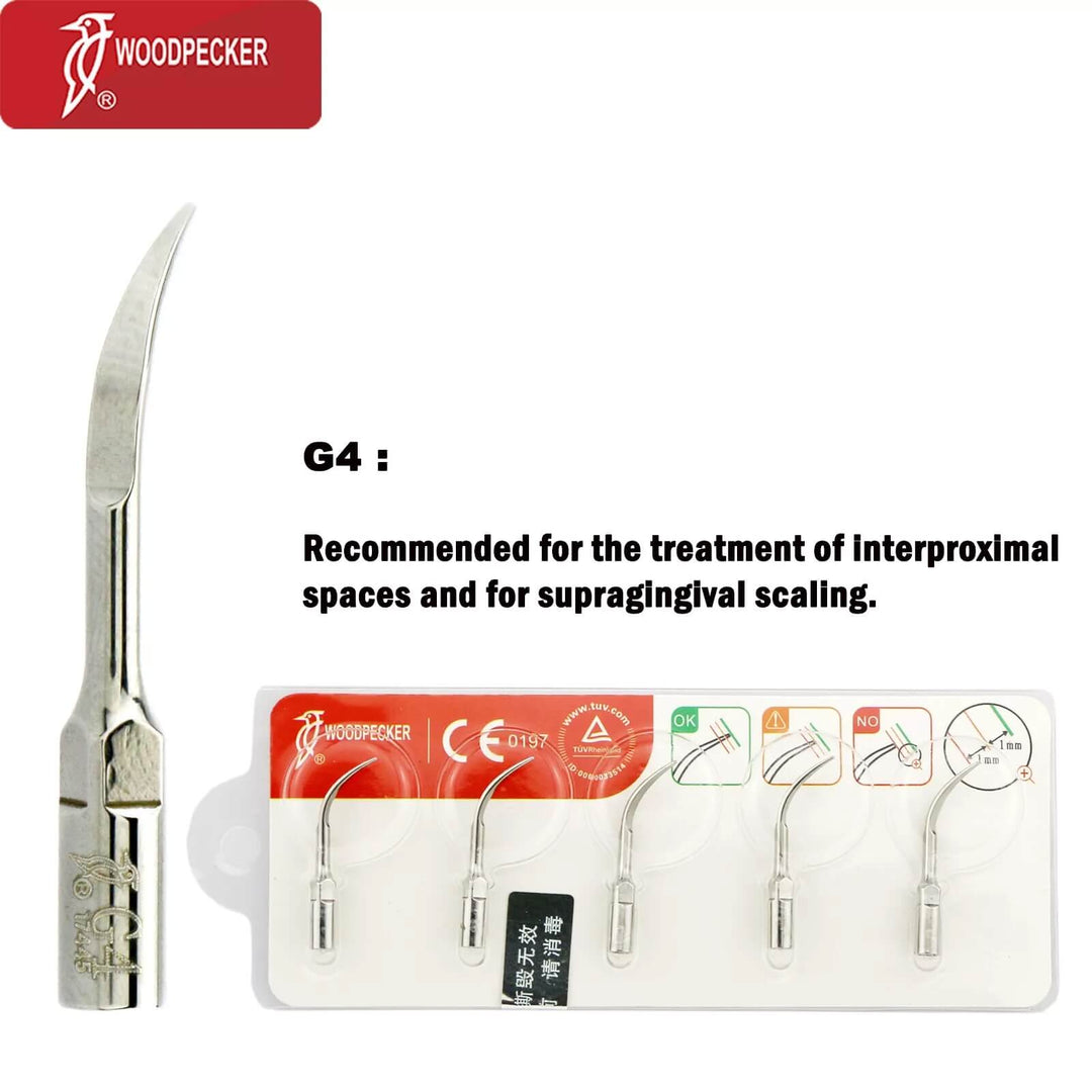 Woodpecker dental ultrasonic scaler tips (for EMS- DTE-SATELEC-Woodpecker)