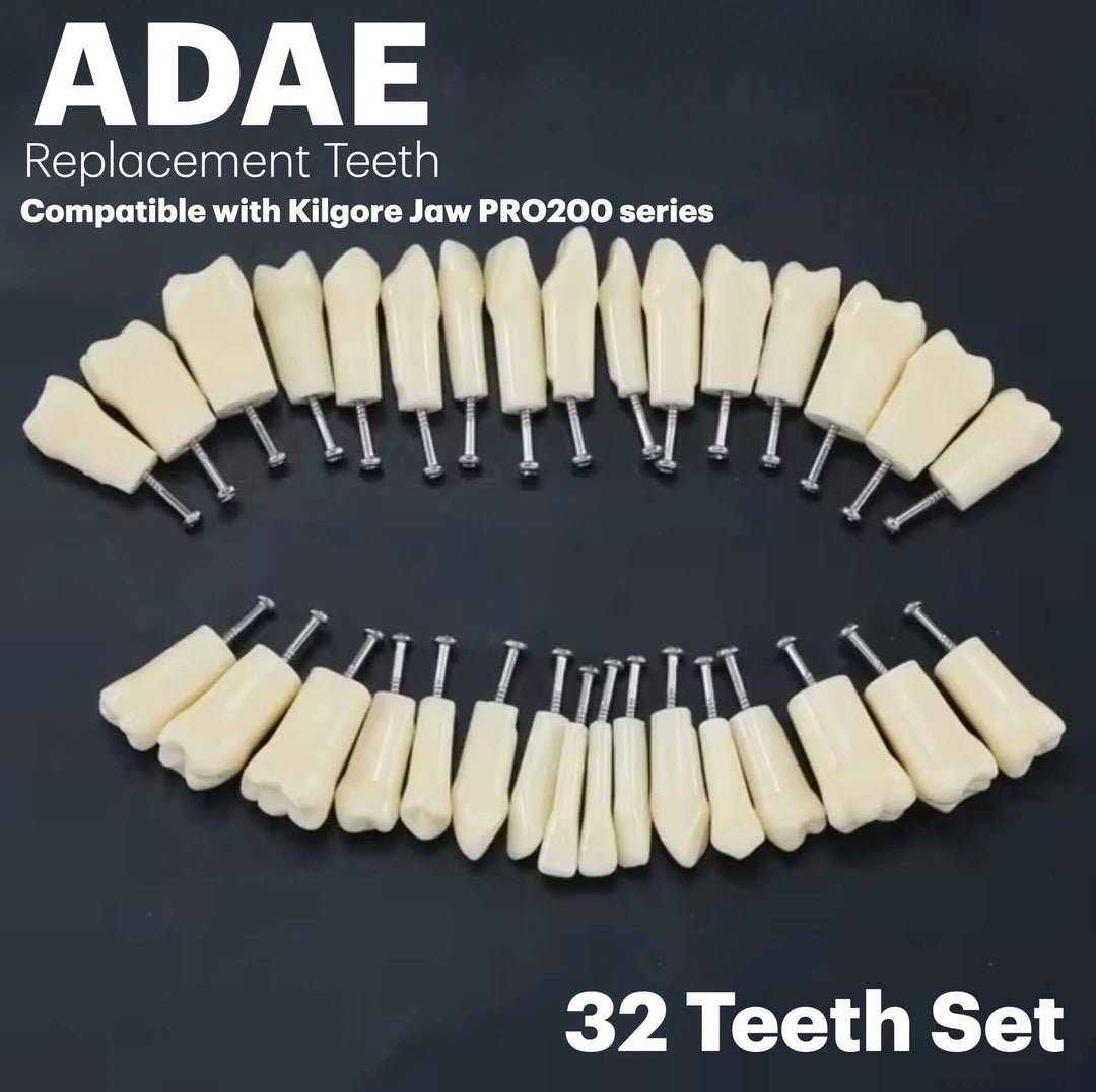 Replacement teeth with screws (compatible with Kilgore magnetic jaws PRO200 series)