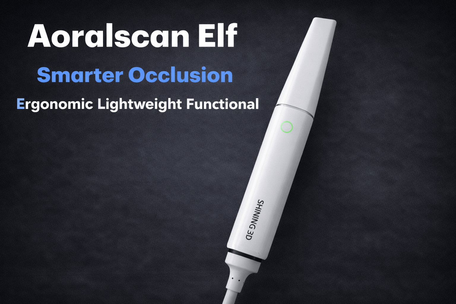 Shining 3D Aoralscan Elf intraoral scanner-New Release – ADAE Dental ...