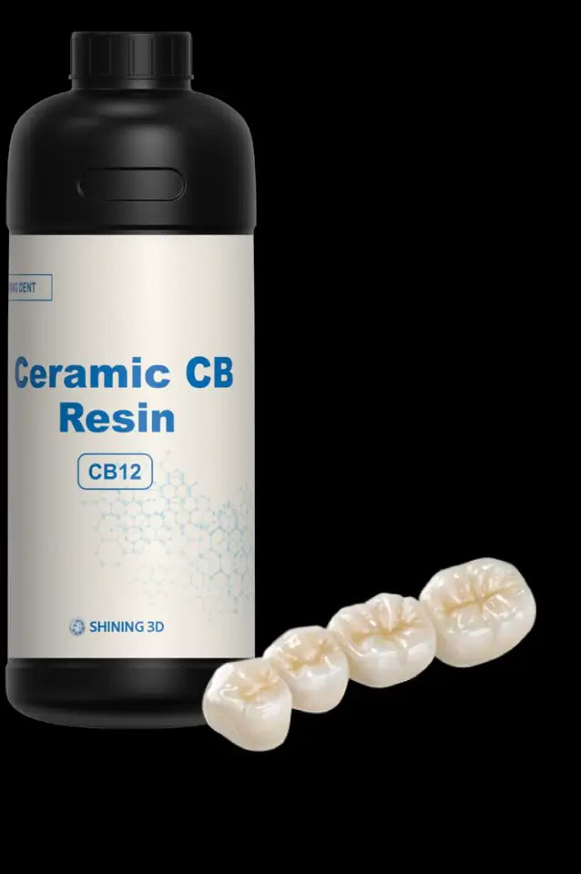 Shining 3D dental printing resin CB12 (Semi-Permanent Crown, Ceramic CB)