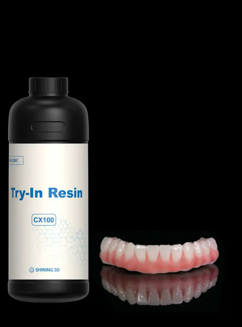 Shining 3D dental printing resin CX100 (Provisional All-on-X)