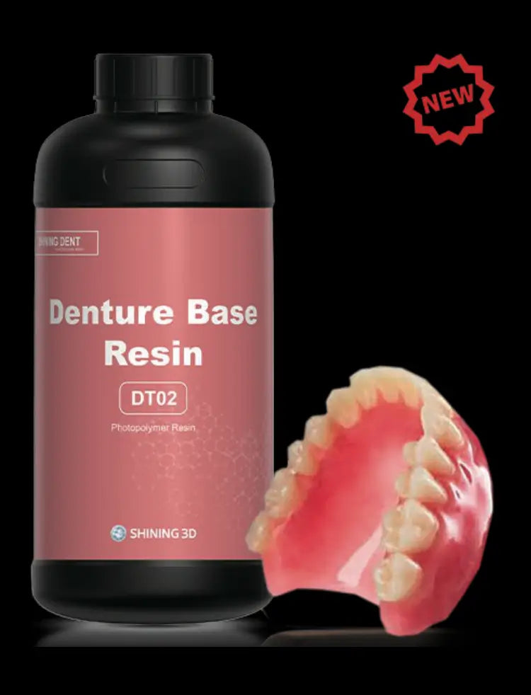 Shining 3D dental printing resin DT02 (Try-In Denture)