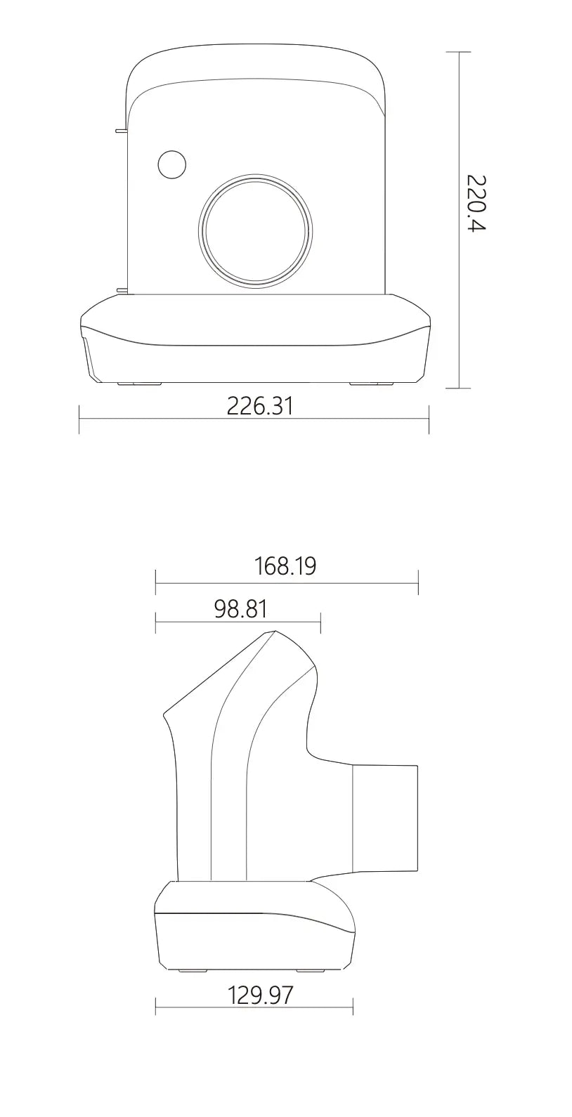 Xpect Vision XVbeam2000 Handheld Dental X-Ray Machine